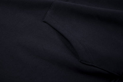 Blue Kirin Embroidery Hoodie