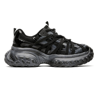 Black Tire Sneakers