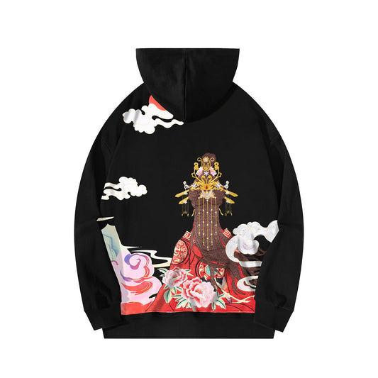 Queen Himiko Embroidery Hoodie