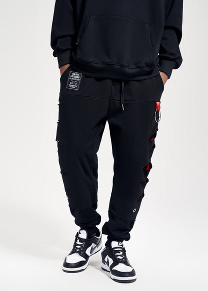 Slashed Sweatpants