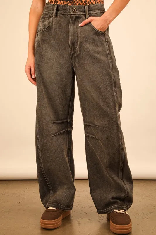 Wide Leg Comfy Jeans.