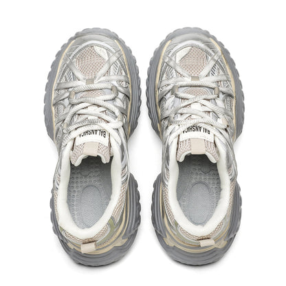 Champagne Tire Sneakers