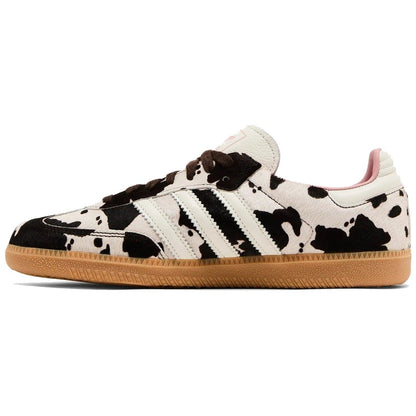 Adidas Samba LT Cow Print Brown White | Women