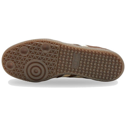 Adidas Samba OG Dark Brown Cream Blue Pony Hair | Women