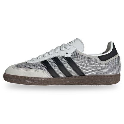 Adidas Samba OG Rhinestone Crystal White Silver