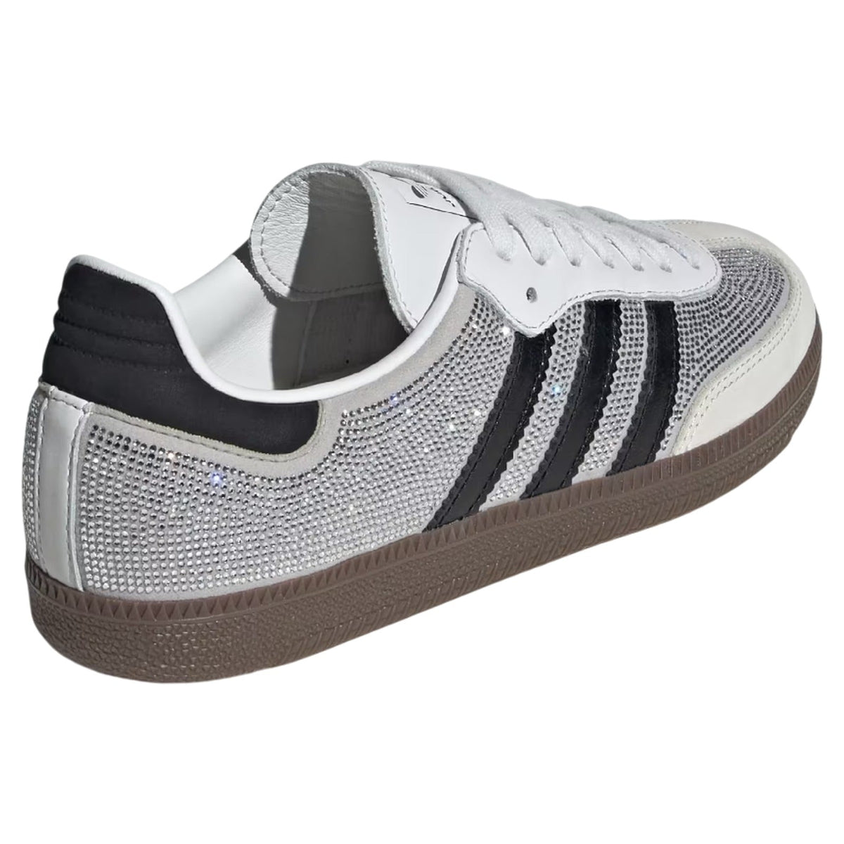 Adidas Samba OG Rhinestone Crystal White Silver