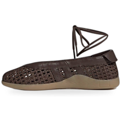 Adidas Taekwondo Mei Ballet Basketweave Brown Gum | Women