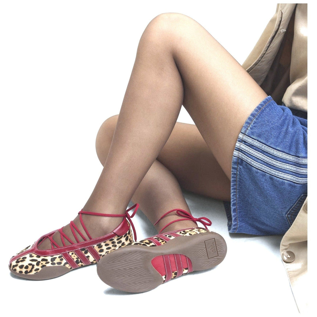 Adidas Taekwondo Mei Ballet Leopard Print Team Victory Red | Women