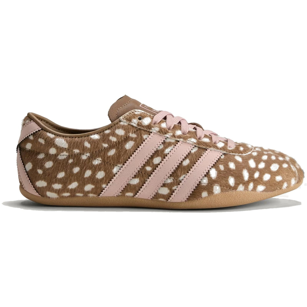 Women's adidas Tokyo Bambi sneakers with pink deer print