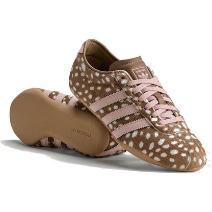 Women's adidas Tokyo Bambi sneakers with pink deer print