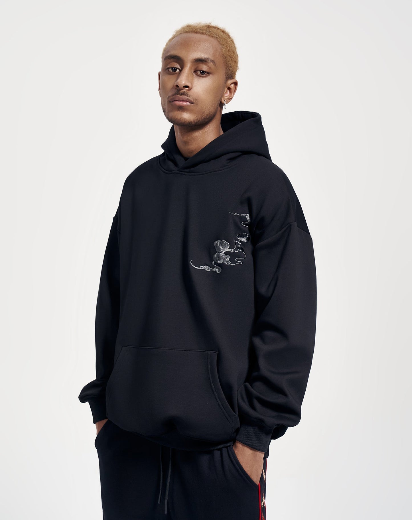Kirin Embroidery Hoodie
