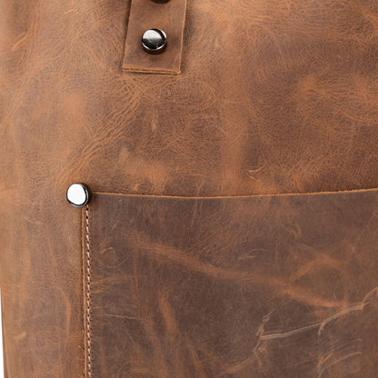Alpine Leather Crossbody Handbag | Tote Bag