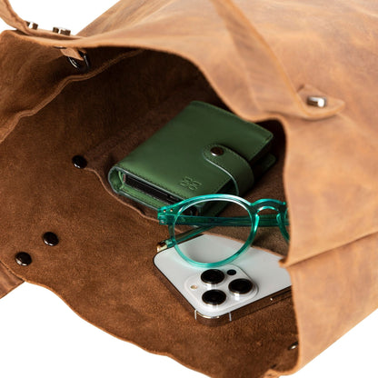 Alpine Leather Crossbody Handbag | Tote Bag