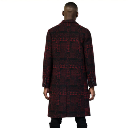 Kearny Houndstooth Wool Coat Jacket