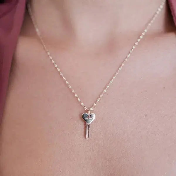 Amour Key to my Heart Necklace.