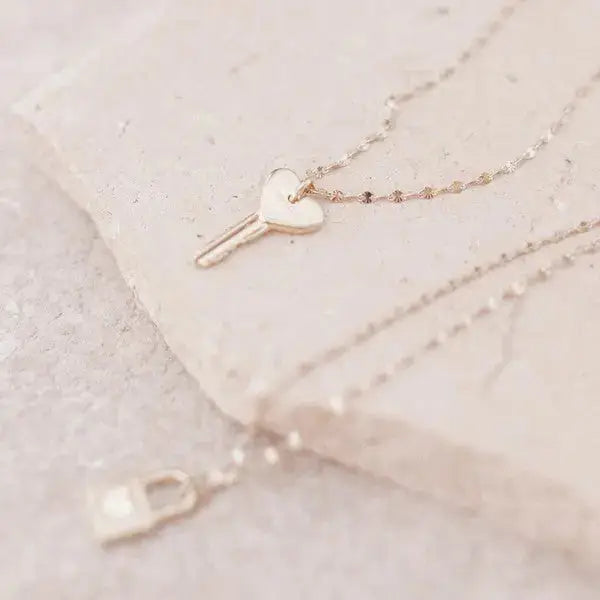 Amour Key to my Heart Necklace.
