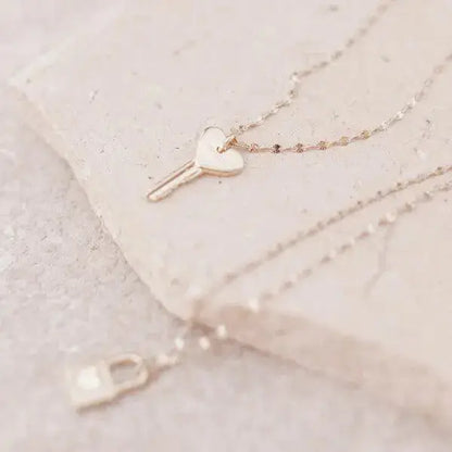 Amour Key to my Heart Necklace.