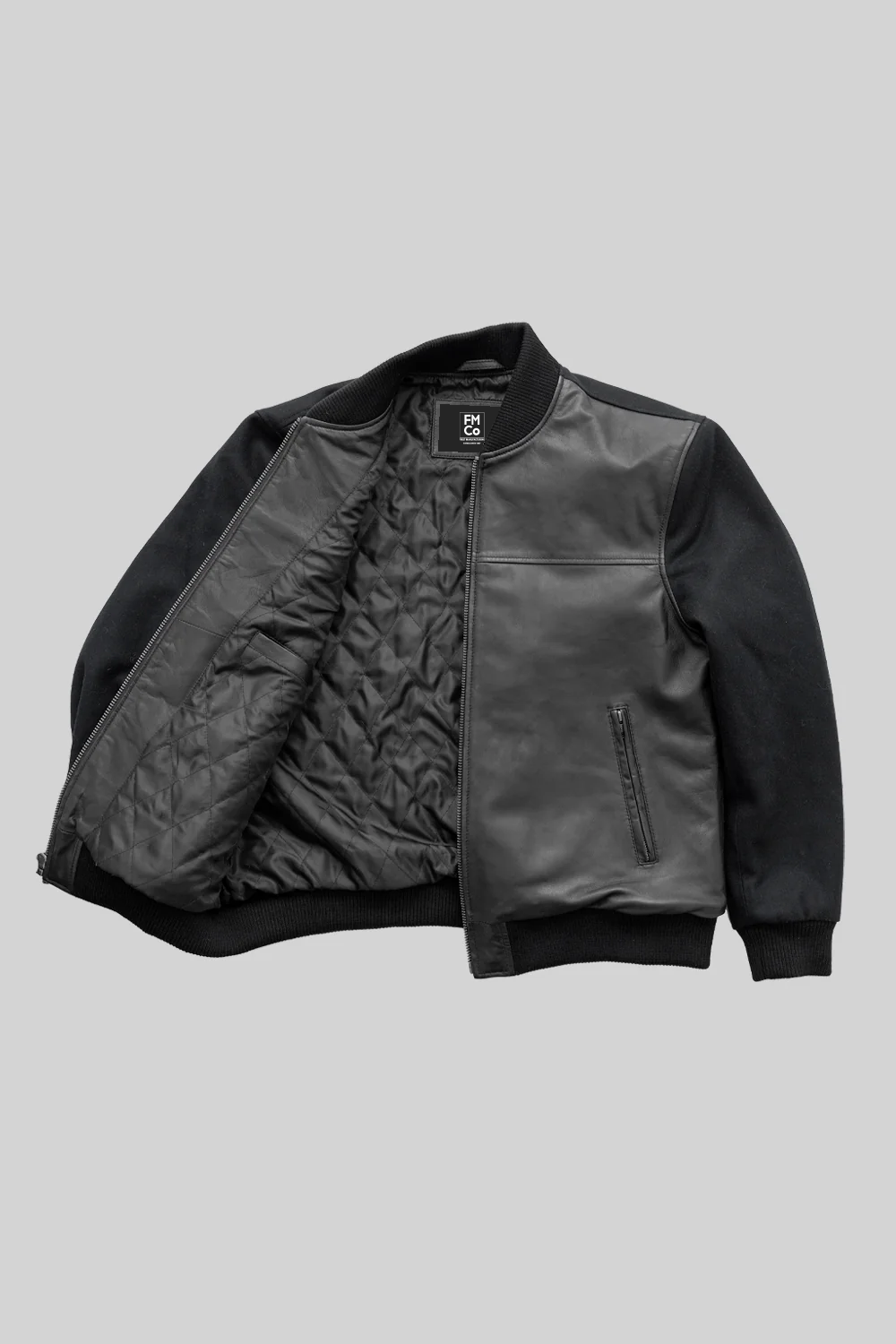 Andre Varsity Leather Jacket