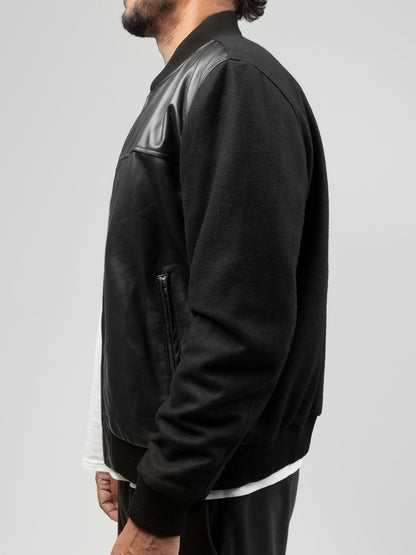 Andre Varsity Leather Jacket