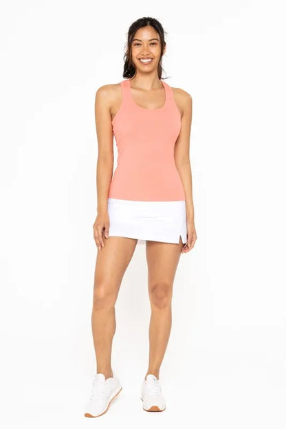 Slim Fit Scoop Neck Tank.