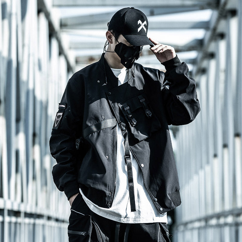 Dusk Scar Slash Bomber Jacket