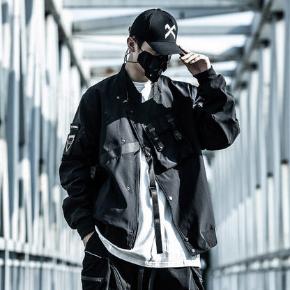 Dusk Scar Slash Bomber Jacket