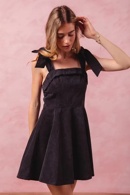 Fit and Flare Washed Gameday Dress.