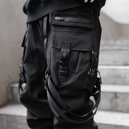 Paratrooper Matte Black Joggers