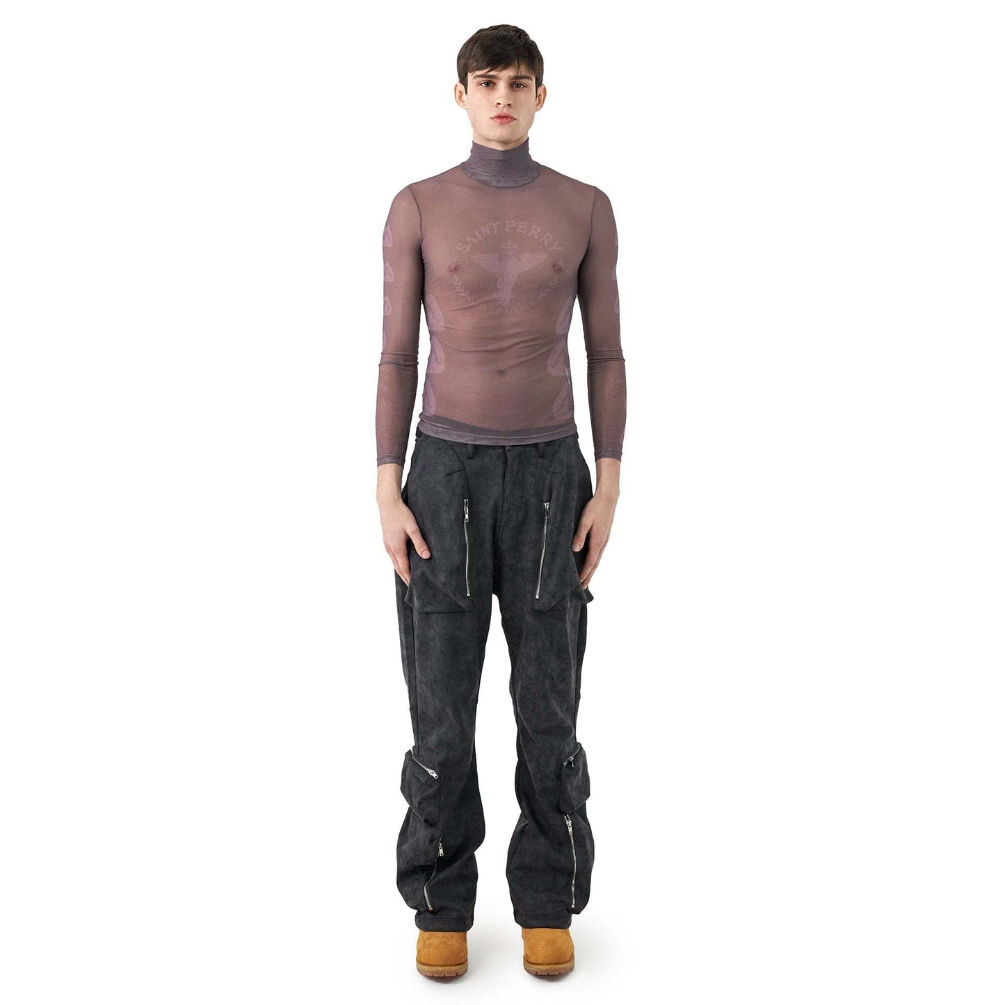 Baggy Cargo Pants |Dark Gray