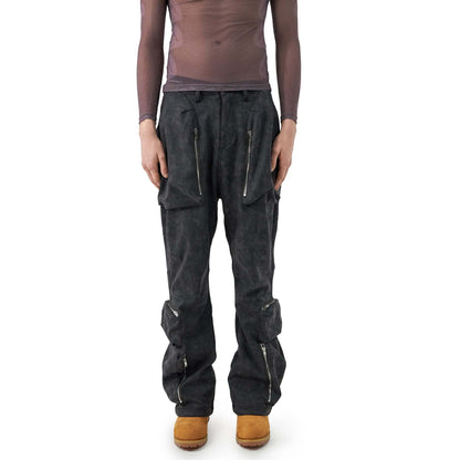 Baggy Cargo Pants |Dark Gray