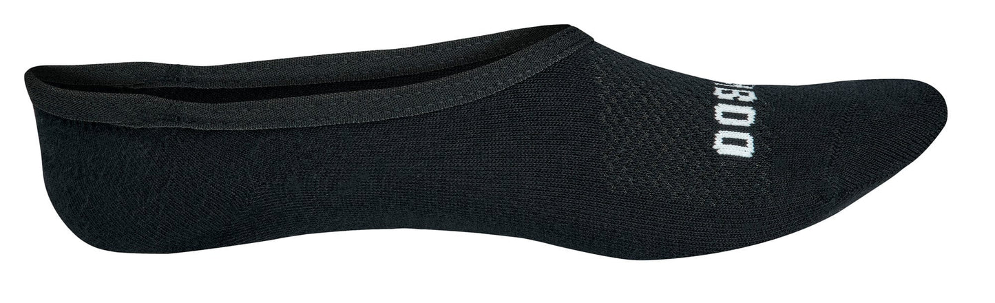 Bamboo Sports Super Low Cut No Show Bamboo Rayon Socks- Breathable, Moisture Wicking, Odor Eliminating, 4 Pair