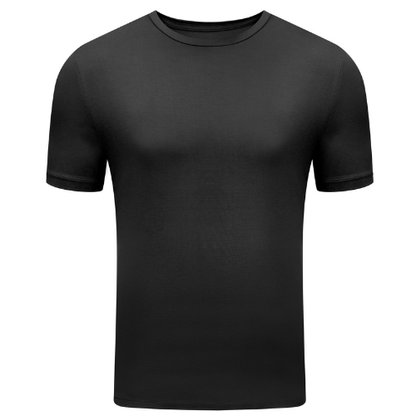 Bamboo Rayon Crew Neck Tee Shirt
