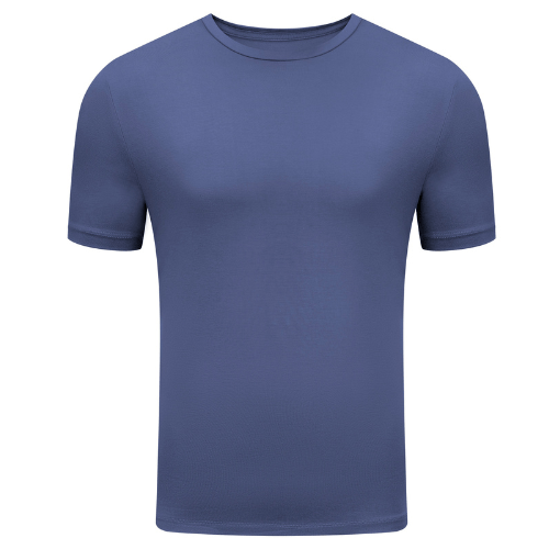 Bamboo Rayon Crew Neck Tee Shirt