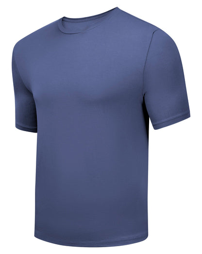 Bamboo Rayon Crew Neck Tee Shirt