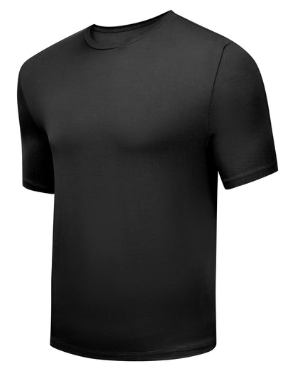 Bamboo Rayon Crew Neck Tee Shirt