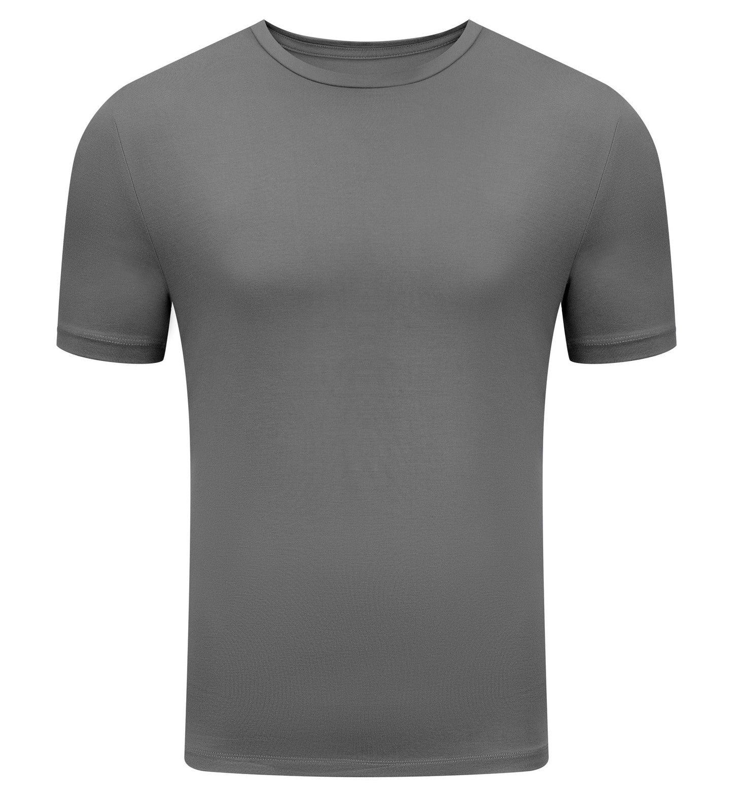 Bamboo Rayon Crew Neck Tee Shirt