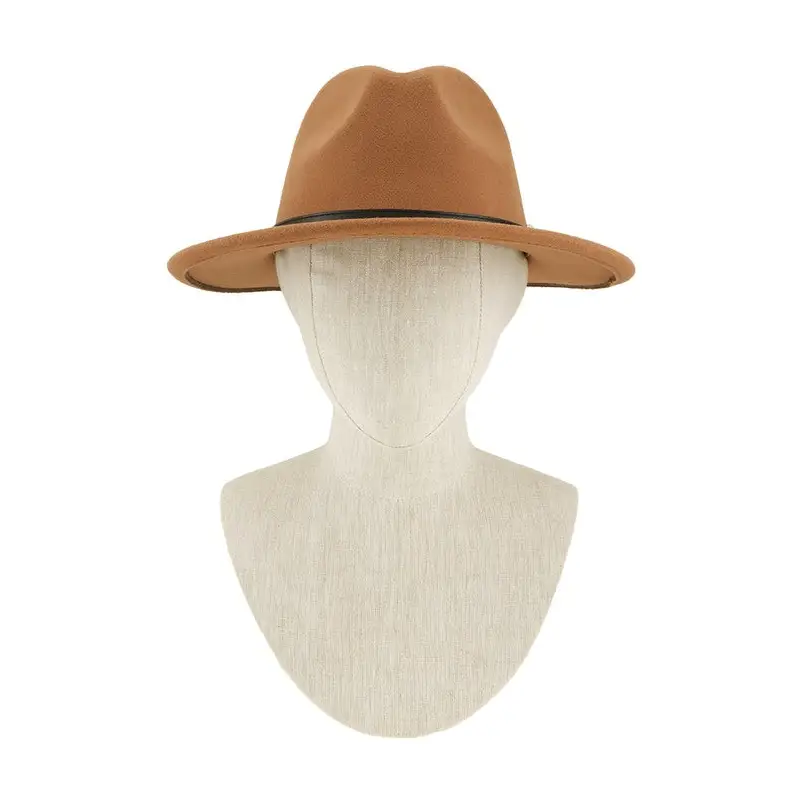 Basic Buckle Fedora Hat.