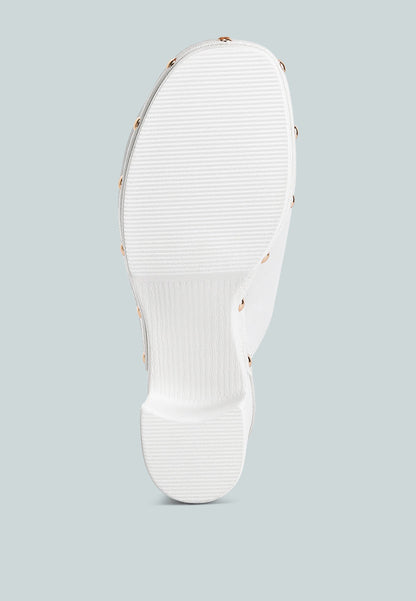Benji Recycled Leather Clogs