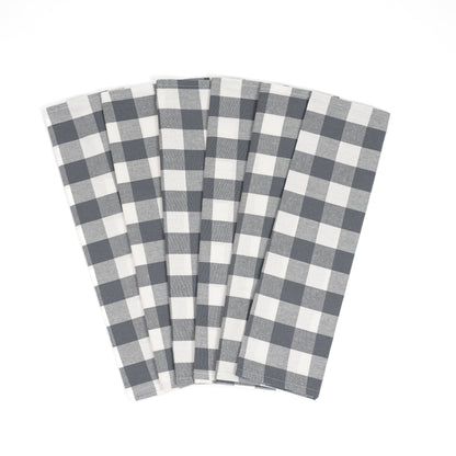 Plaid Kitchen Towels | 6PC