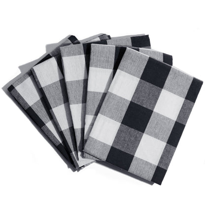 Plaid Kitchen Towels | 6PC