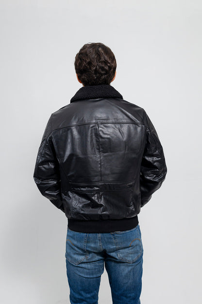 Bomber Leather Jacket