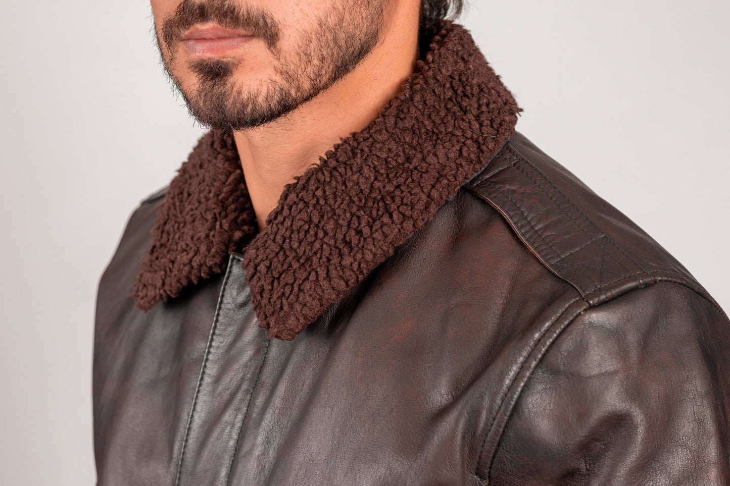 Bomber Leather Jacket