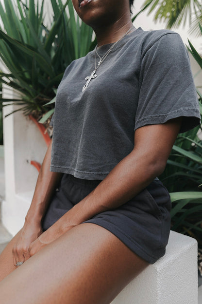 Garment Dye Crop Top