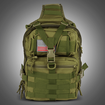 XGear Tactical 14L Range Sling Bag Backpack with Adjustable Strap