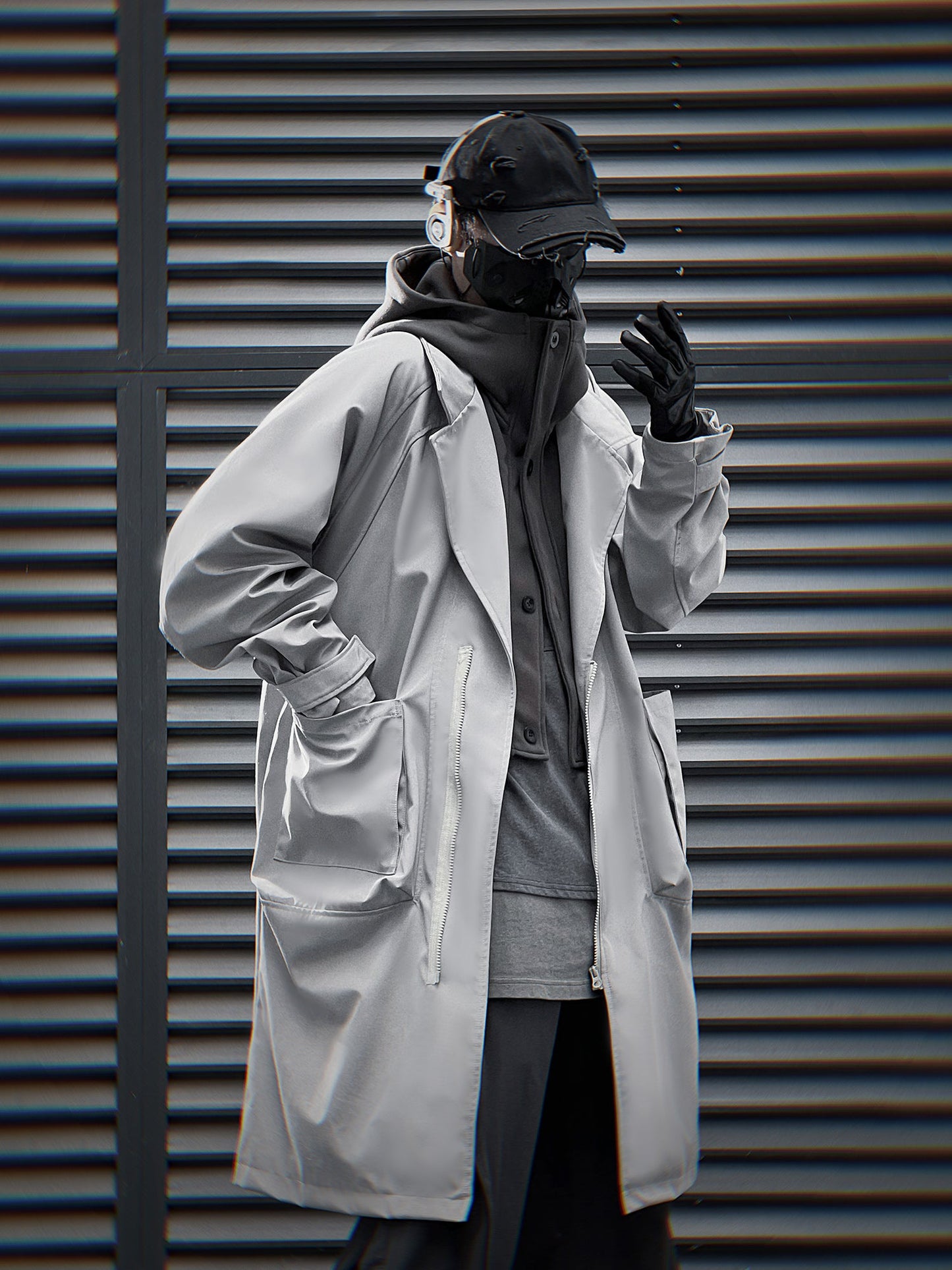 Urban Trench Coat | Grey