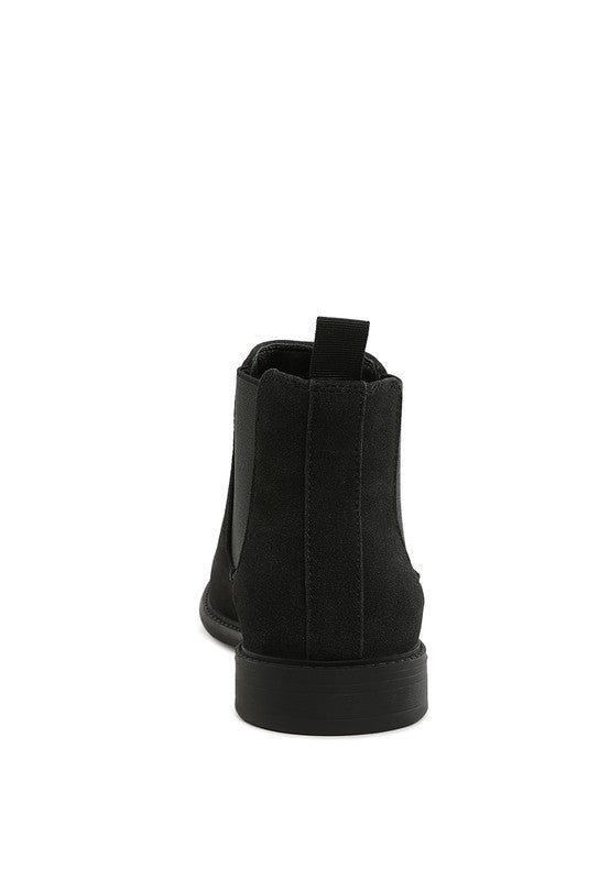 Joham Faux Leather Men Chelsea Boots