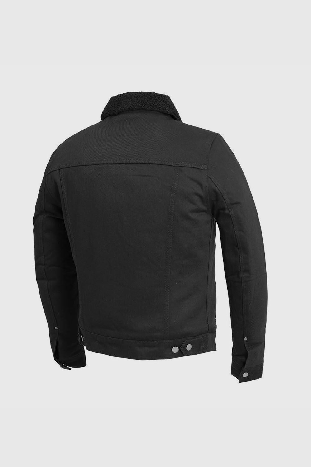 Cain Faux Shearling Twill Jacket