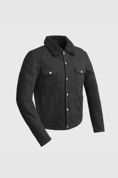 Cain Faux Shearling Twill Jacket
