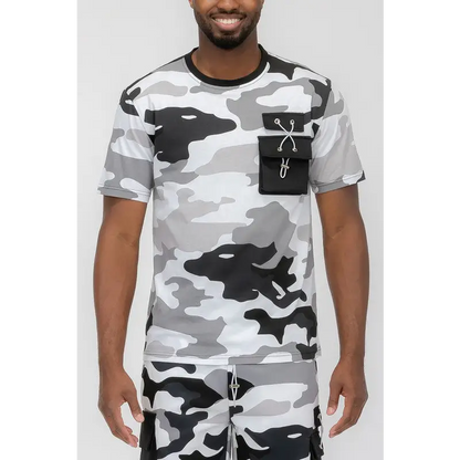 Camo Short Sleeve T-Shirt.