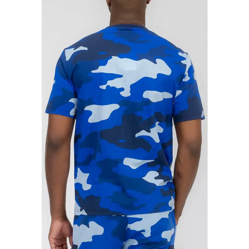 Camo Short Sleeve T-Shirt.